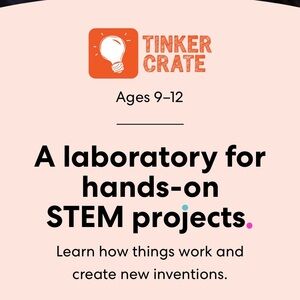 4 Tinker Crate Hands-On STEM Laboratory Kit
